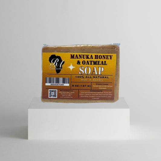 Manuka Honey & Oatmeal Natural Soap Bar