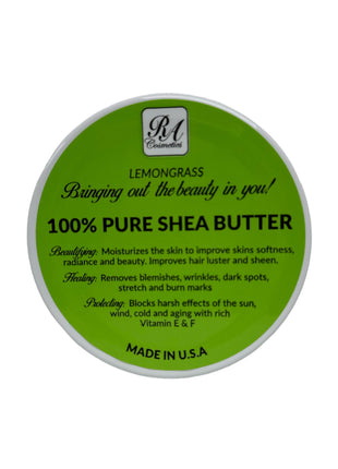 Pure Shea Butter w/ Lemongrass - 4oz