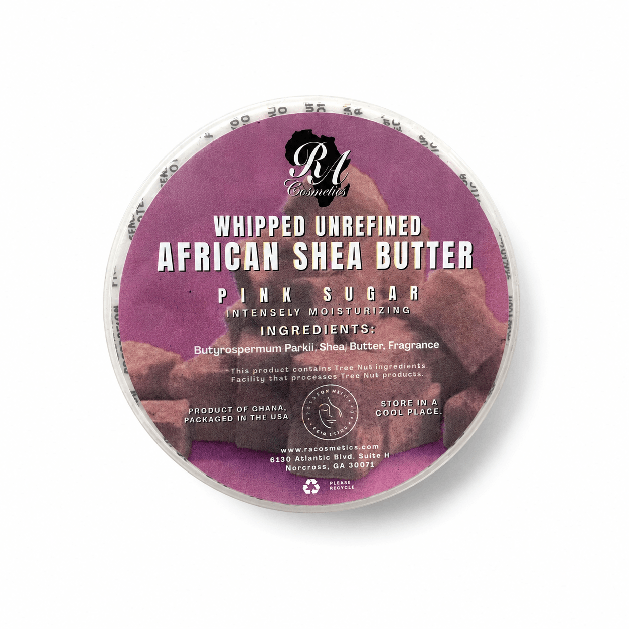 Whipped African Shea Butter w/ Pink Sugar