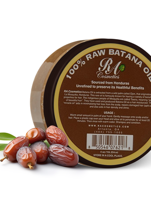 100% Raw Batana Oil for Hair Growth, Strength & Shine – Sourced from Honduras