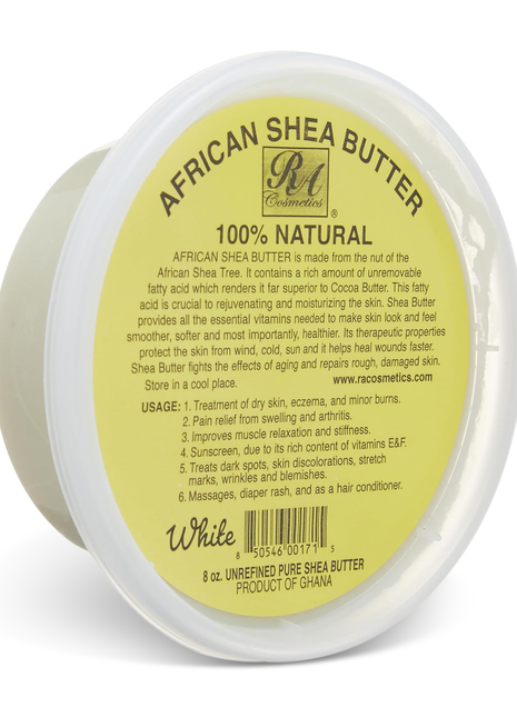 100% Natural African Shea Butter - Ivory Solid - Pure & Unrefined