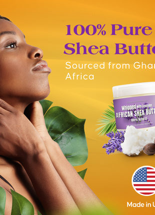 Whipped African Shea Butter w/ Lavender
