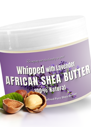 Whipped African Shea Butter w/ Lavender