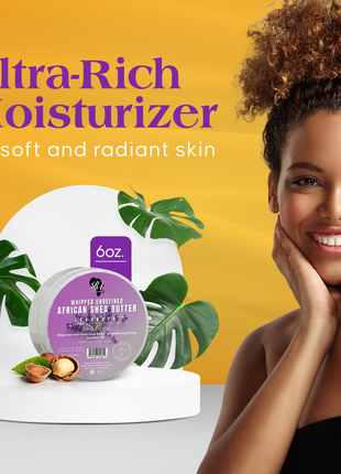 Whipped African Shea Butter w/ Lavender