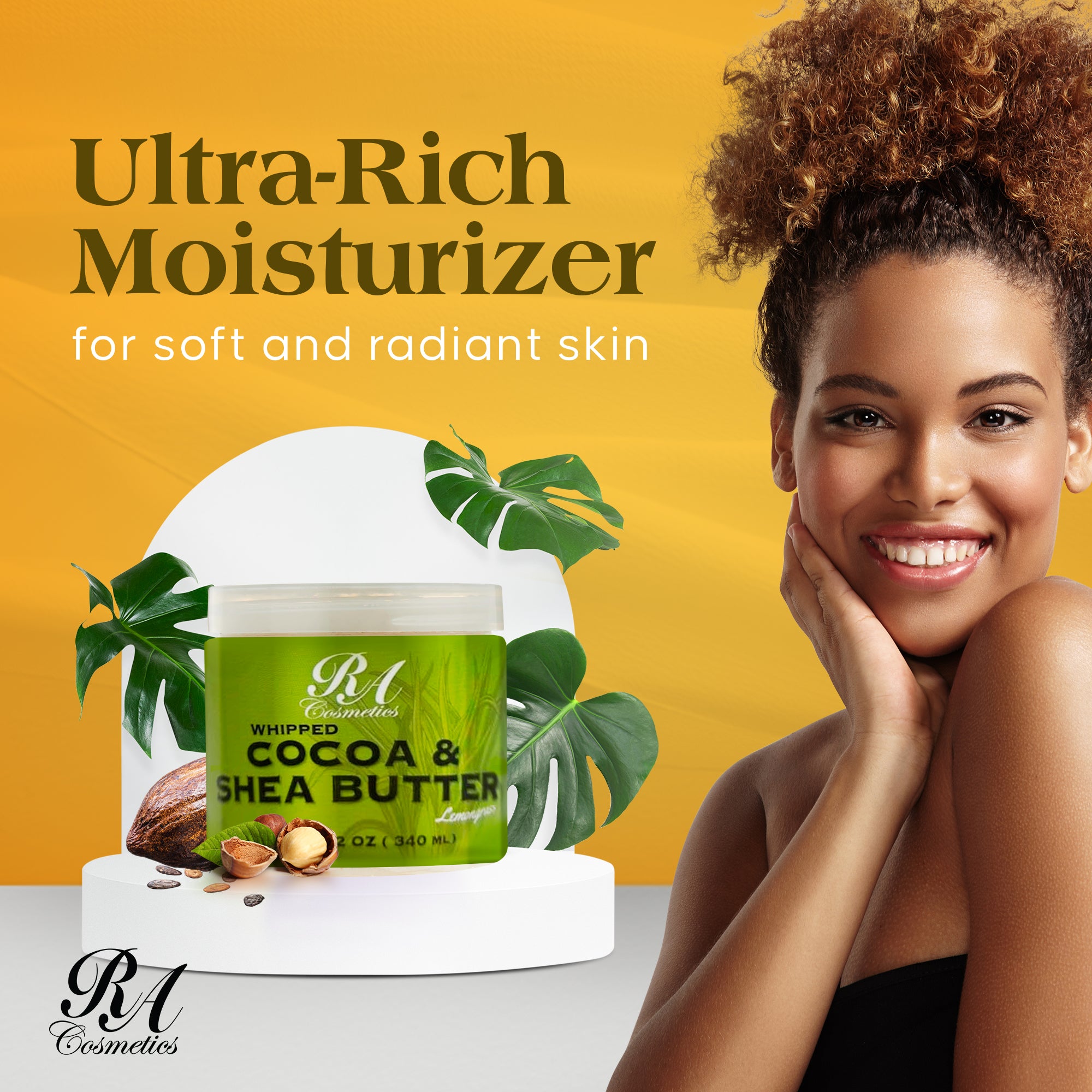 Whipped Cocoa & Shea Butter w/ Lemongrass