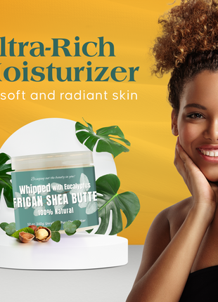 Whipped African Shea Butter w/ Eucalyptus