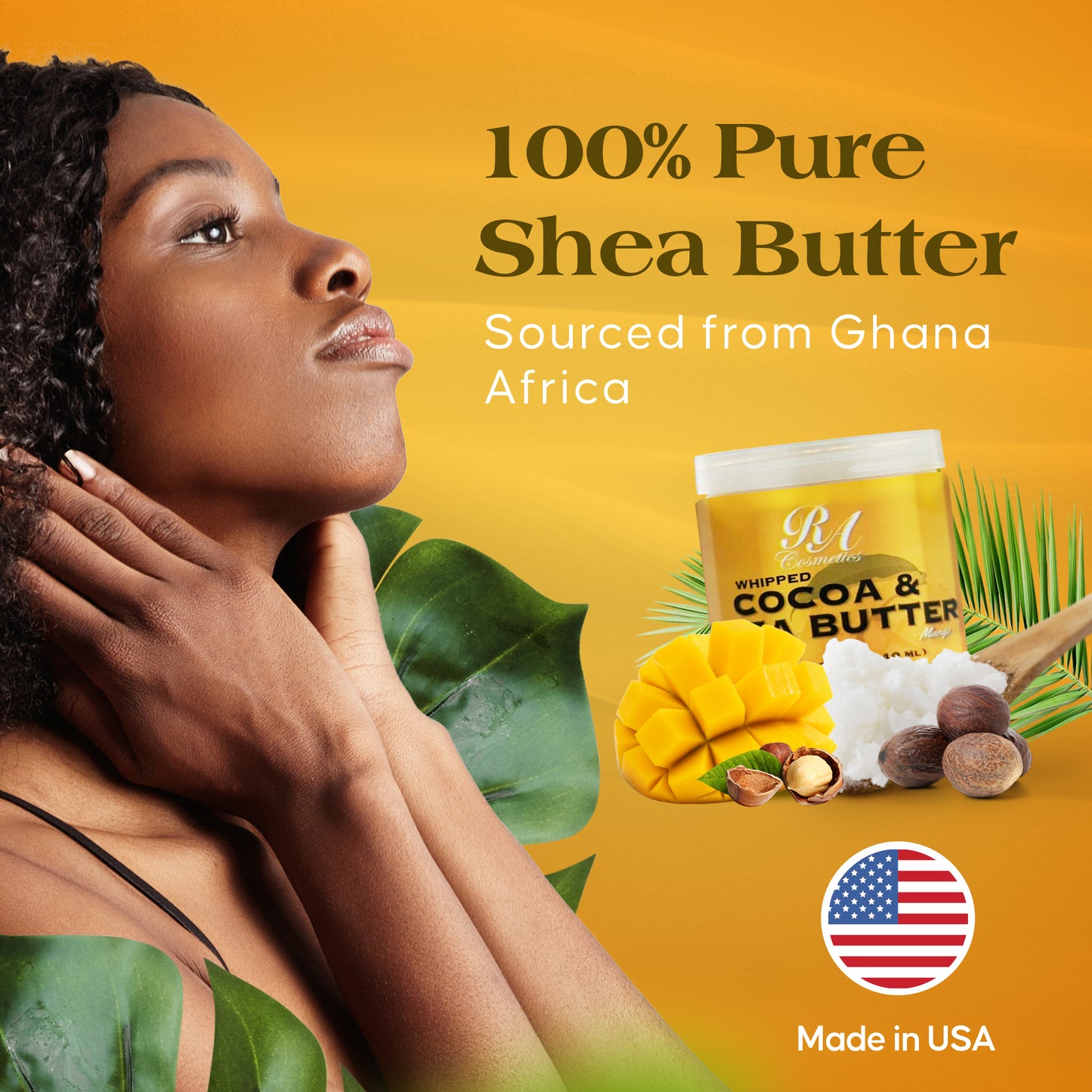 Whipped Cocoa & Shea Butter w/ Mango