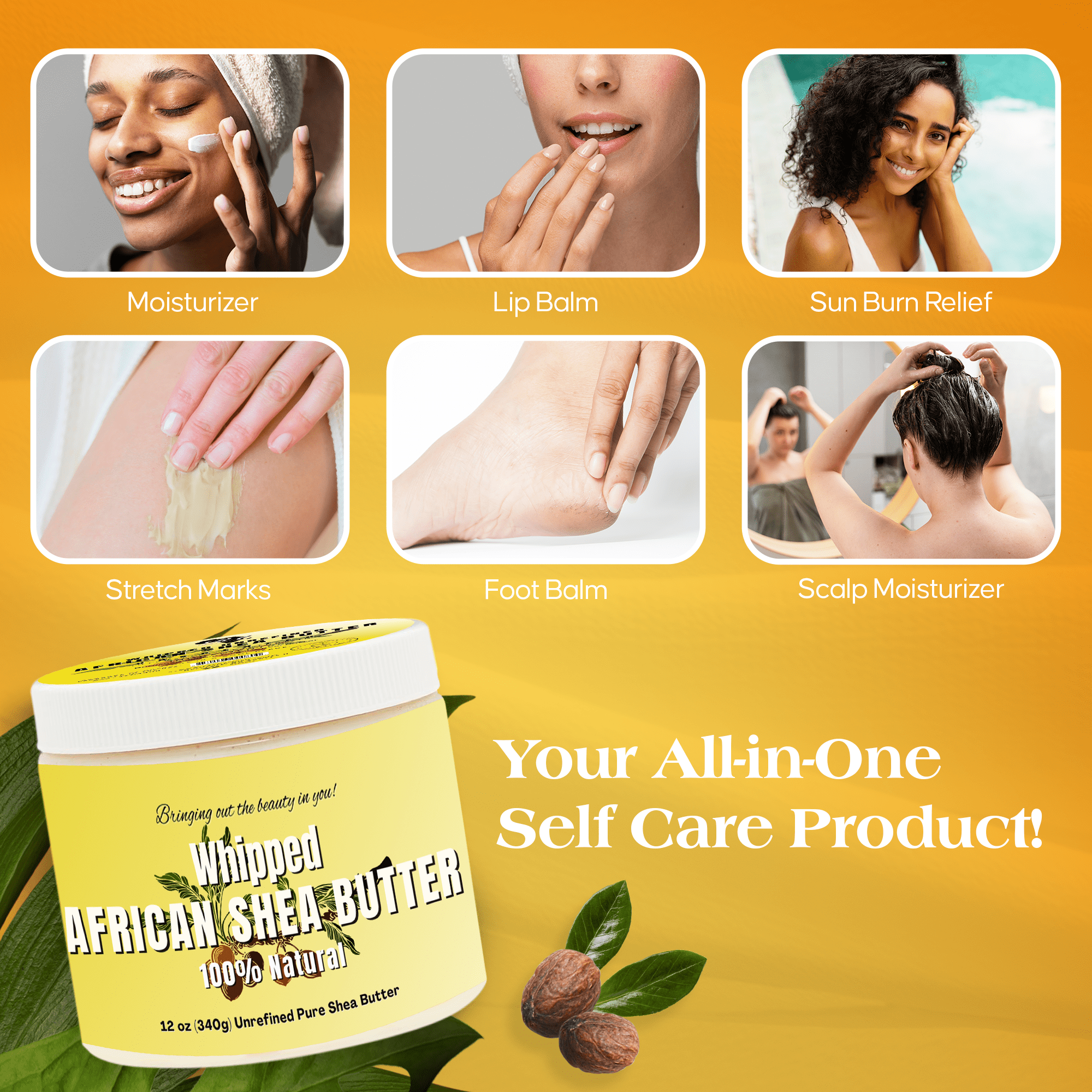 Whipped African Shea Butter - Unscented