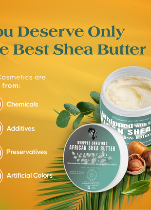 Whipped African Shea Butter w/ Eucalyptus