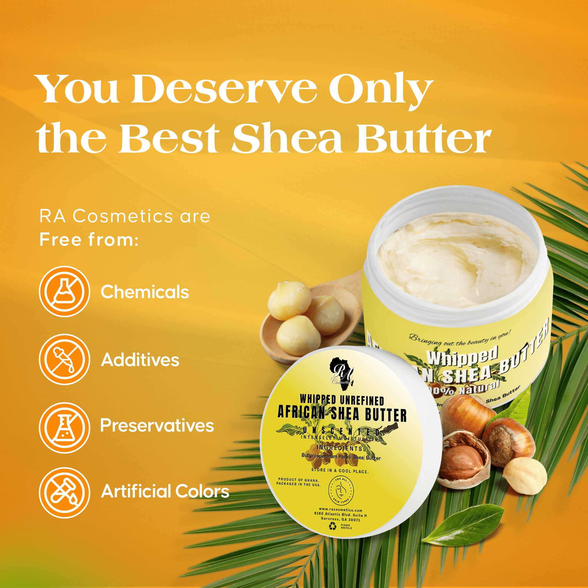 Whipped African Shea Butter - Unscented