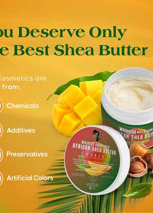 Whipped African Shea Butter w/ Mango