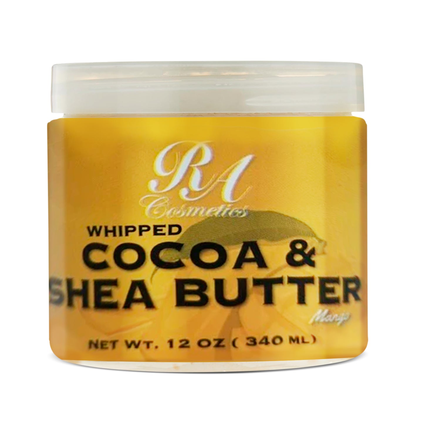 WHIPPED COCOA & SHEA BUTTER - MANGO -12oz