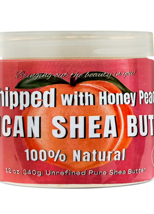 Whipped African Shea Butter w/ Honey Peach