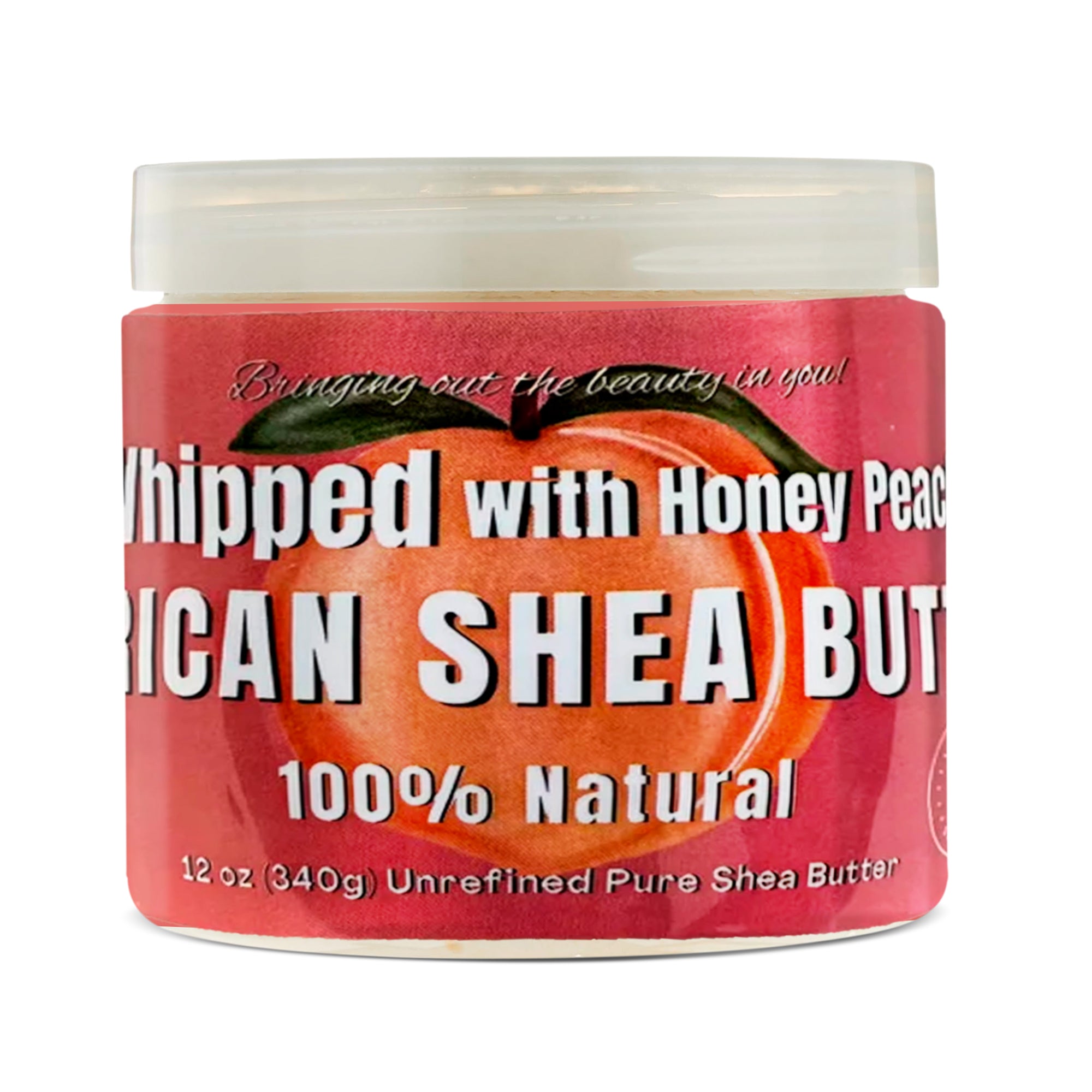 Whipped African Shea Butter w/ Honey Peach