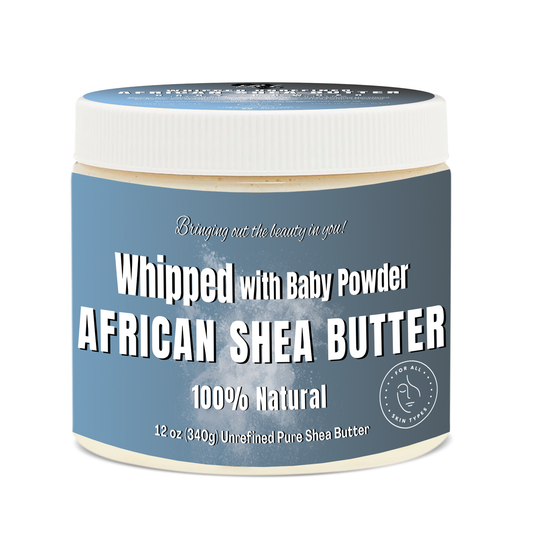 Whipped African Shea Butter w/ Baby Powder