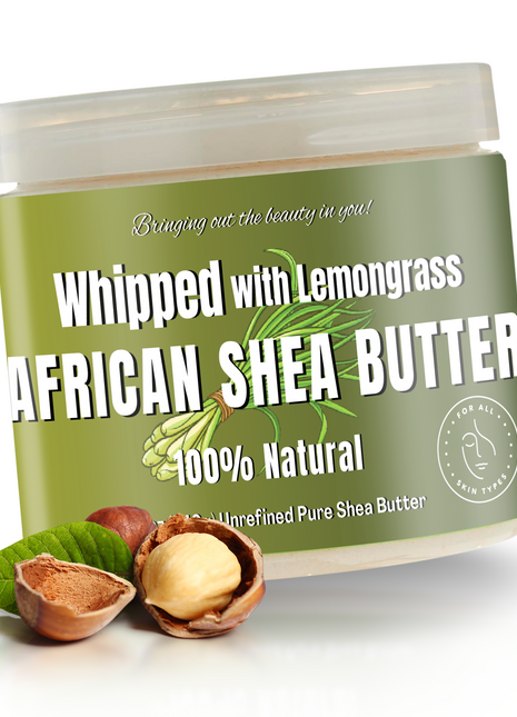 Whipped African Shea Butter w/ Lemongrass