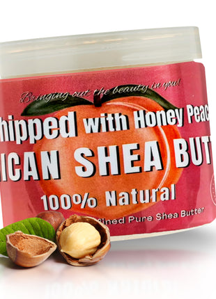 Whipped African Shea Butter w/ Honey Peach
