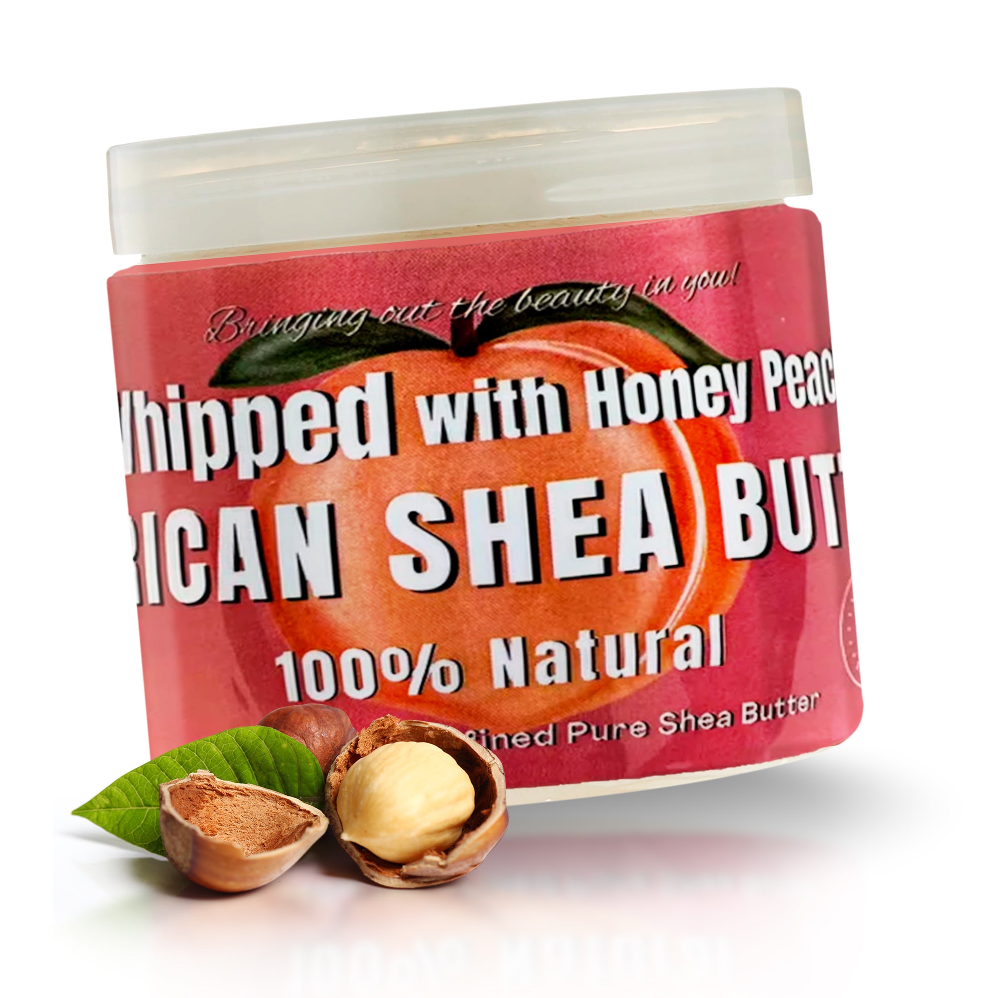 Whipped African Shea Butter w/ Honey Peach