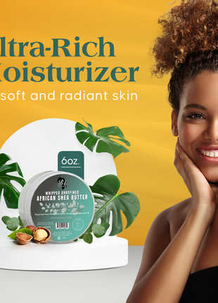 Whipped African Shea Butter w/ Eucalyptus