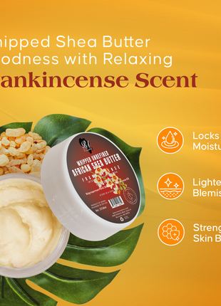 Whipped African Shea Butter w/ Frankincense