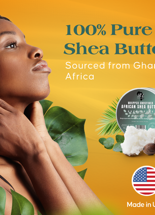 Whipped African Shea Butter w/ Eucalyptus