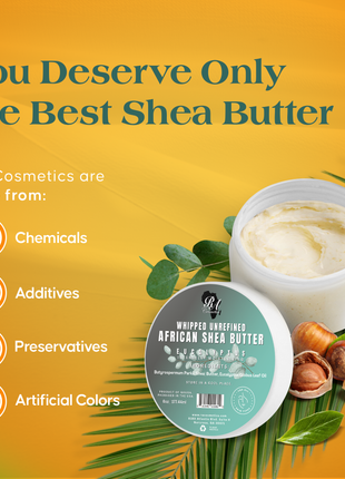 Whipped African Shea Butter w/ Eucalyptus