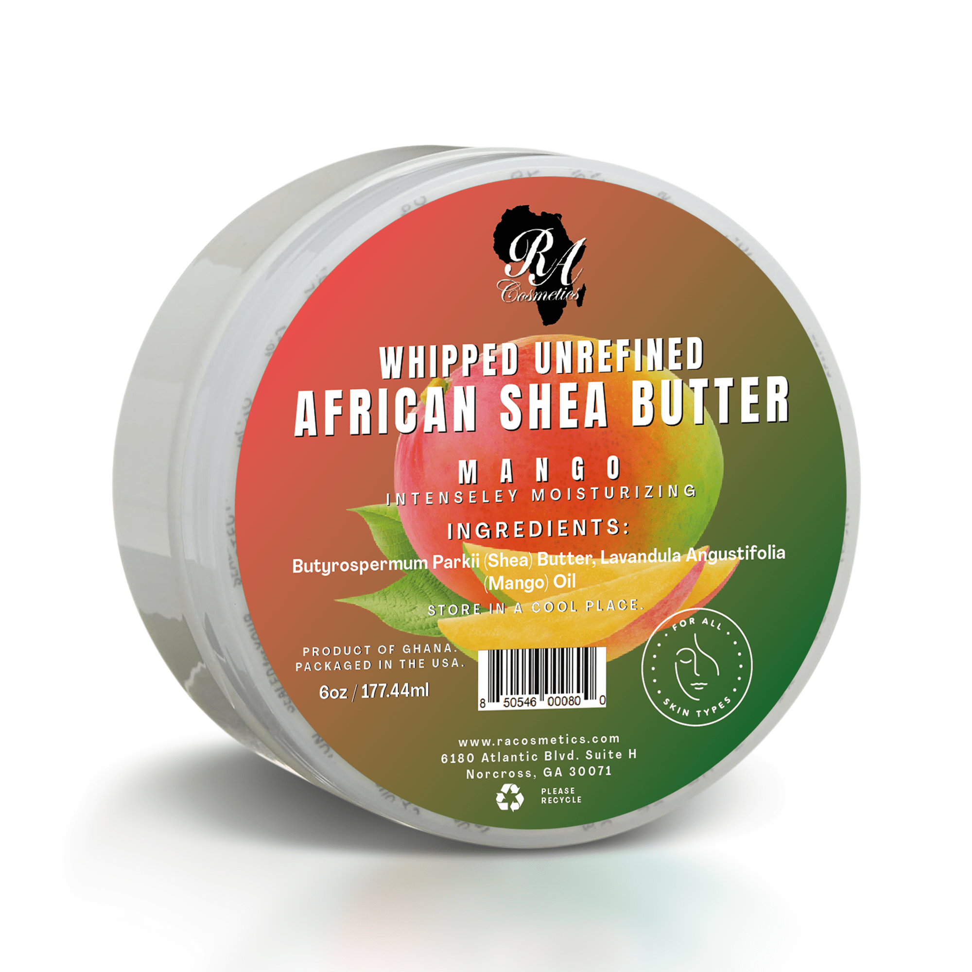 Whipped African Shea Butter w/ Mango