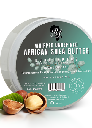Whipped African Shea Butter w/ Eucalyptus