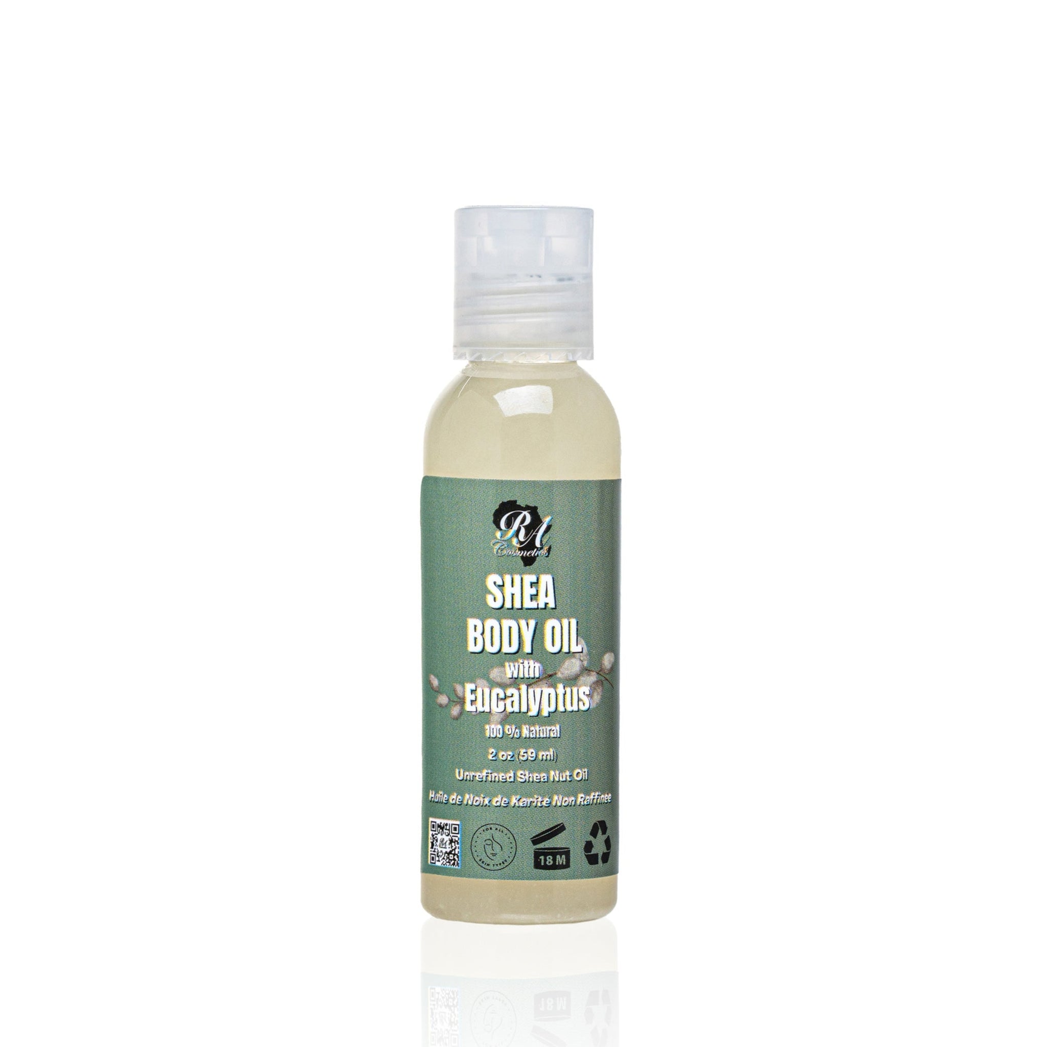 Shea Body Oil - Eucalyptus