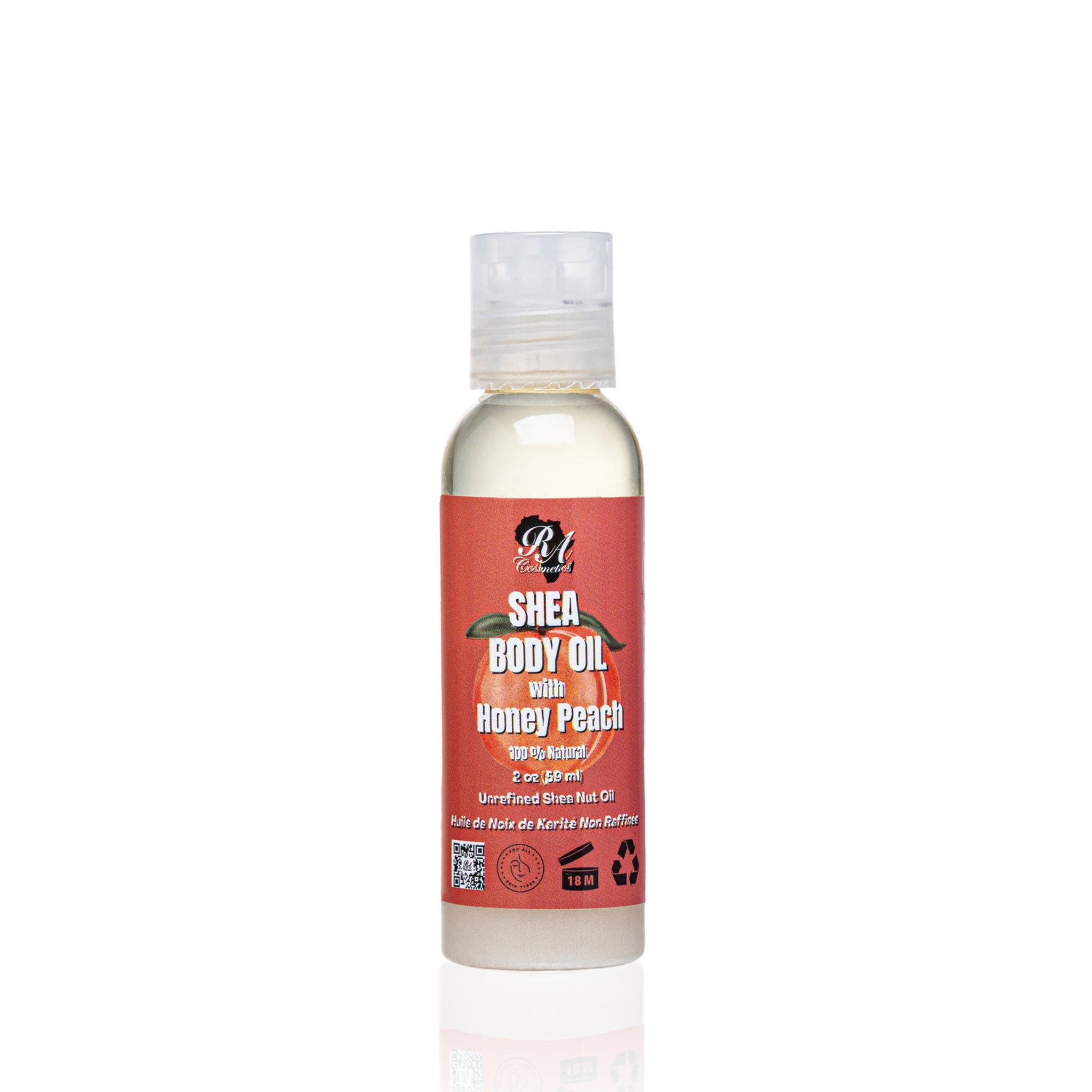 Shea Body Oil - Honey Peach