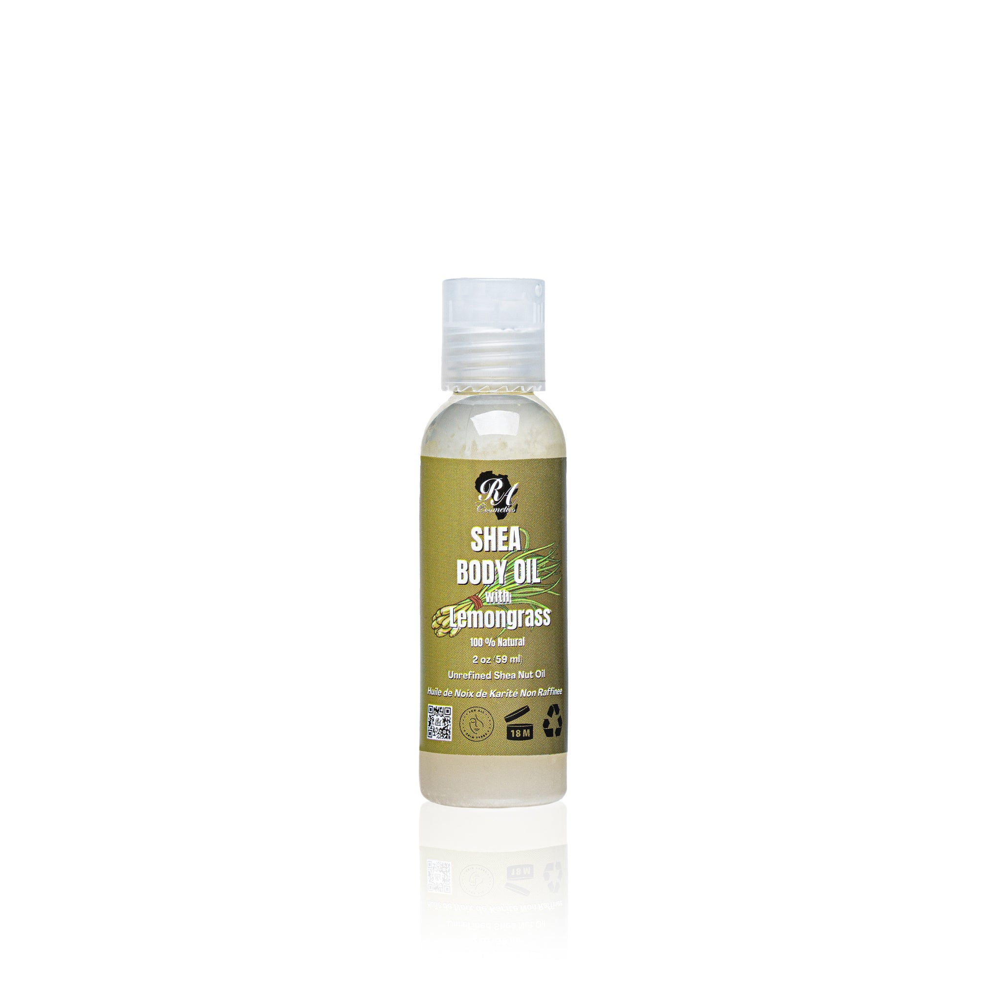 Shea Body Oil - Lemongrass