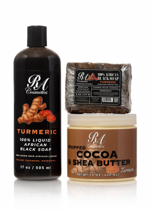 RA Cosmetics products with Turmeric Oil