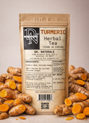 Dr. Naturals Turmeric Herbal Tea - 30 Sachets