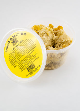 100% Natural African Shea Butter - Yellow Chunky - Pure & Unrefined