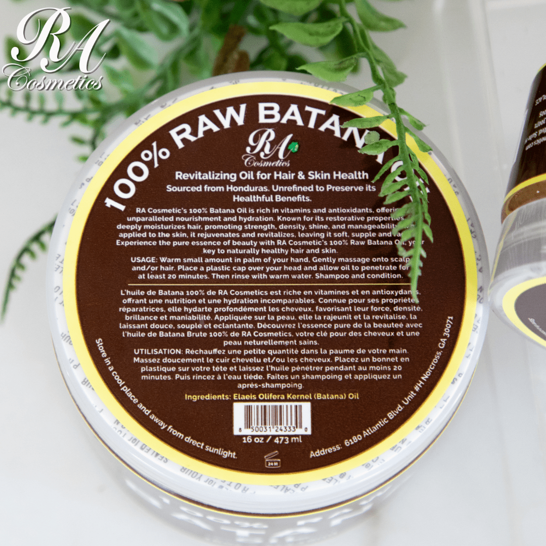 100% Raw Batana Oil for Hair Growth, Strength & Shine – Sourced from Honduras