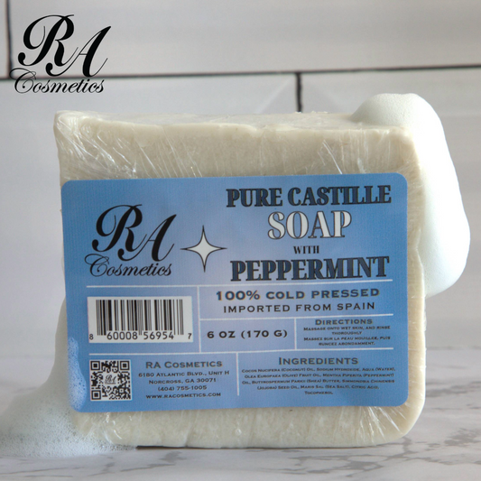 Pure Castille Soap Bar w/ Peppermint