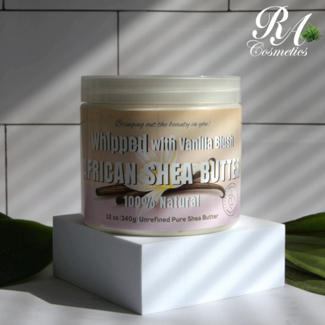 Whipped African Shea Butter w/ Vanilla Blush