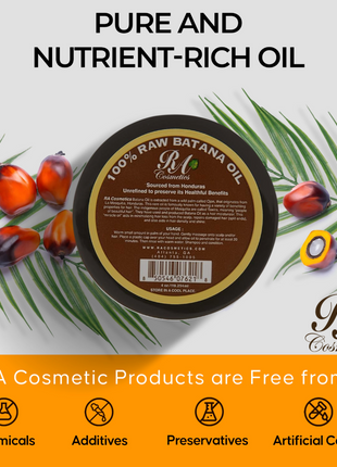 100% Raw Batana Oil for Hair Growth, Strength & Shine – Sourced from Honduras