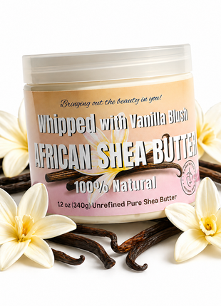 Whipped African Shea Butter w/ Vanilla Blush