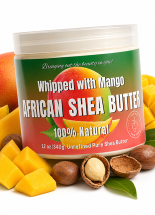 Whipped African Shea Butter w/ Mango