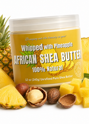 Whipped African Shea Butter w/ Pineapple
