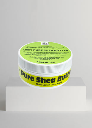 Pure Shea Butter w/ Lemongrass - 4oz