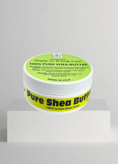 Pure Shea Butter w/ Lemongrass - 4oz