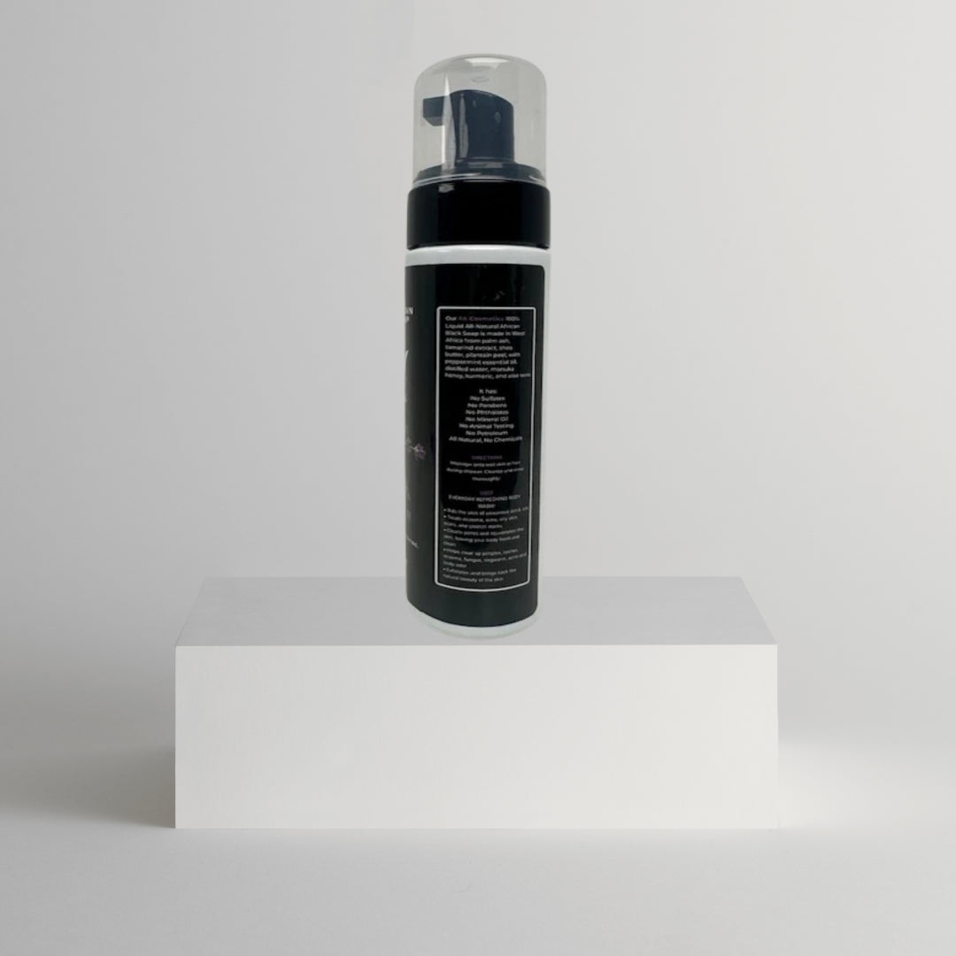 Foam Pump Liquid Black Soap - Lavender