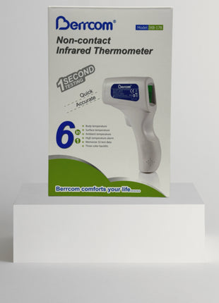 Berrcom Non Contact Infrared Forehead Thermometer JXB-178 Baby Fever Check Thermometer 3 in 1 Contactless for Kids Infant Adult (Batteries Not Included)