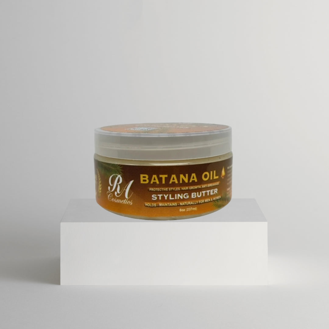 Batana Oil Styling Butter - Protective Styles, Hair Growth, Anti-Breakage