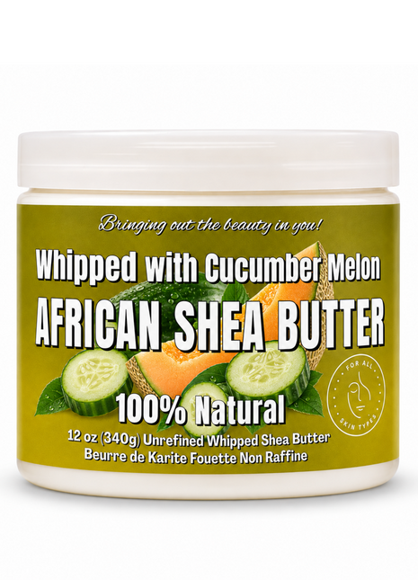 Whipped African Shea Butter w/ Cucumber Melon