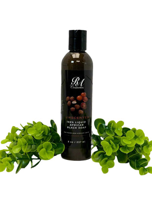 Liquid 100% African Black Soap - Unscented