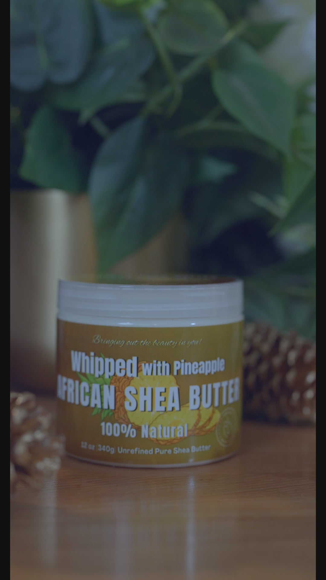 Whipped African Shea Butter w/ Pink Sugar