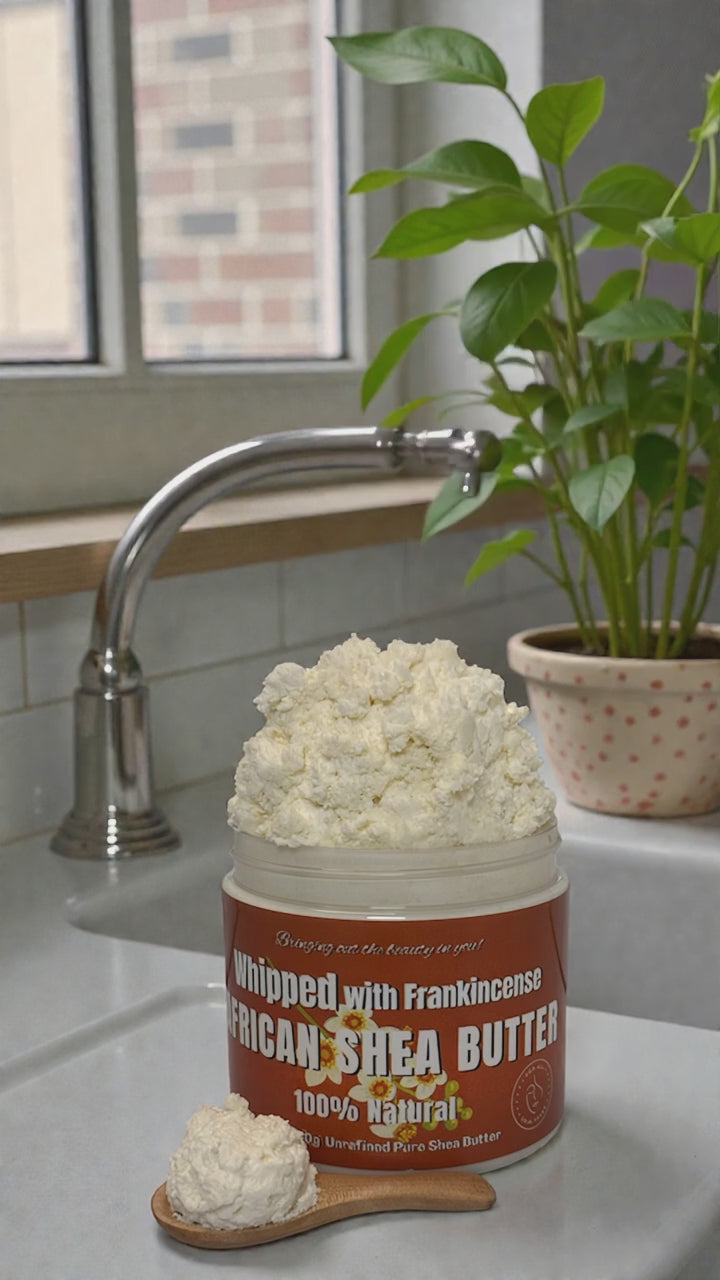 Whipped African Shea Butter w/ Frankincense